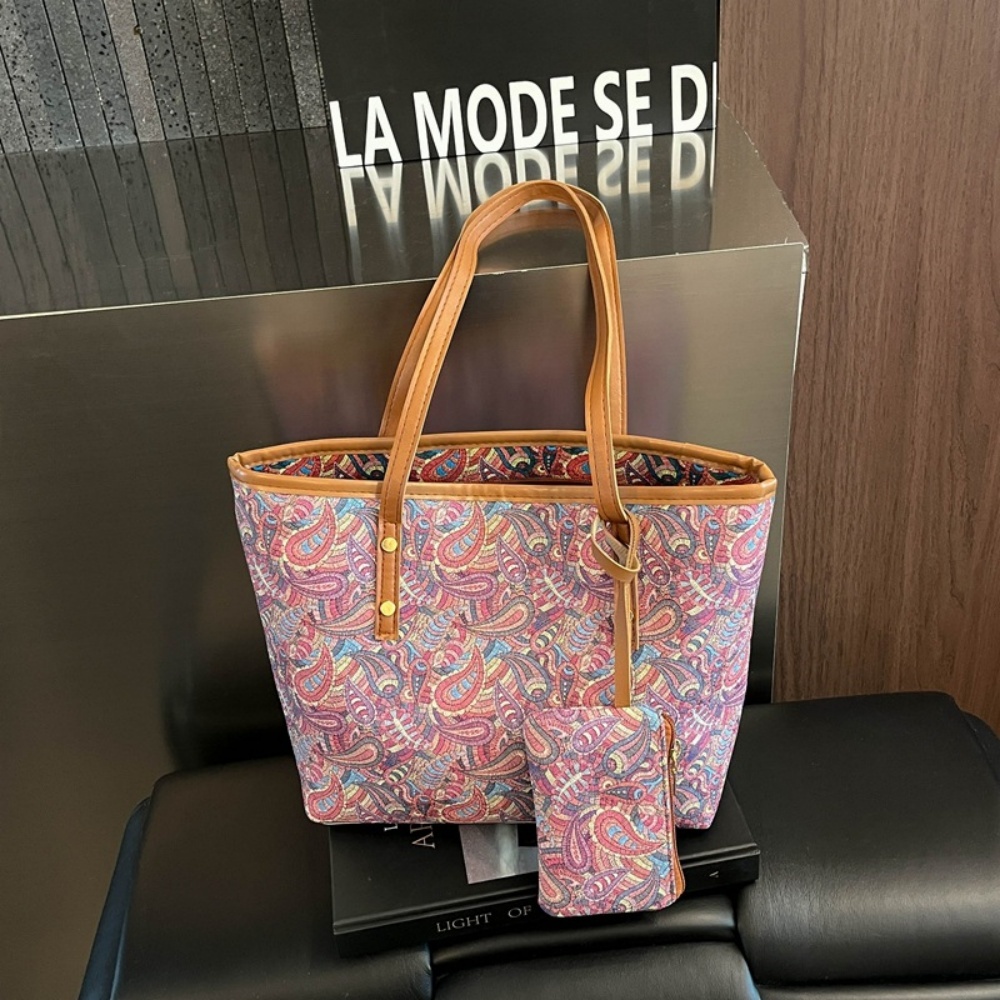 Women Bags For Work - 2-teiliges Damen-Set: Große Kapazität Tragetasche und