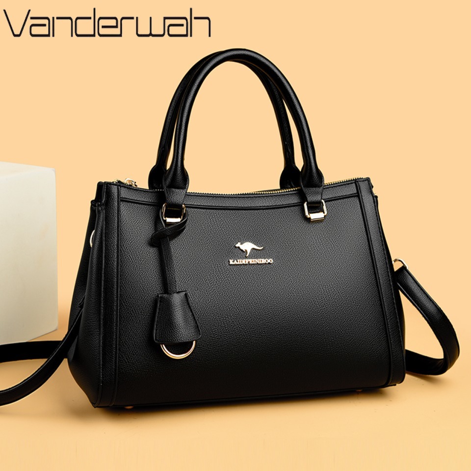 Women'S Kangaroo Bags - Kangaroo Brand Weiche PU-Leder Schulter-Crossbody-Tasche Handtaschen