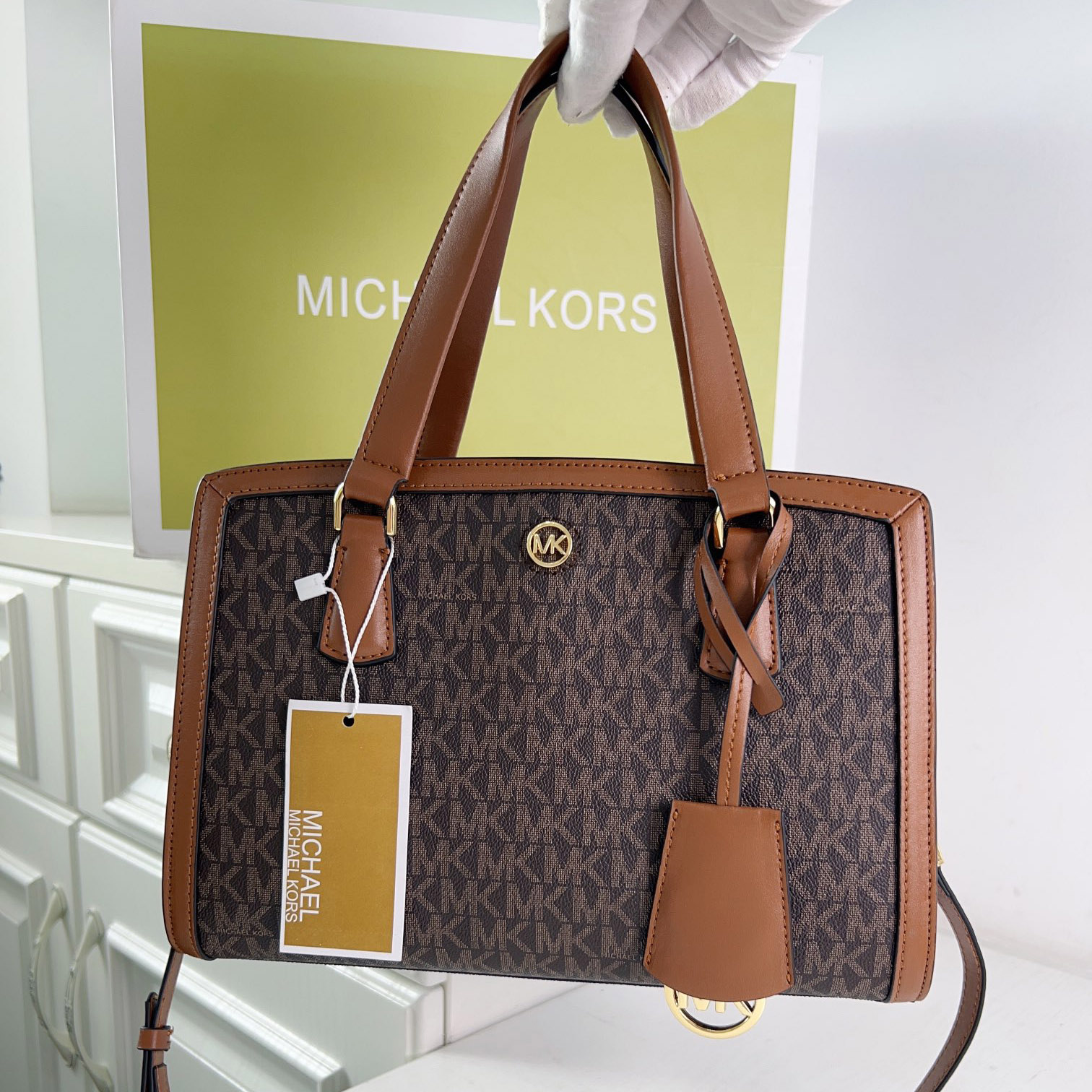 Women'S Tote Bags Michael Kors - Michael Kors Damen Mode-Handtasche Retro Klassische