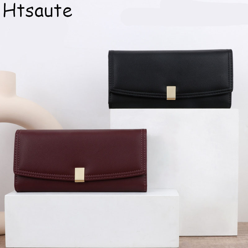 Women Bags Flipkart - Elegante Frauen Brieftasche PU Leder Falten-über