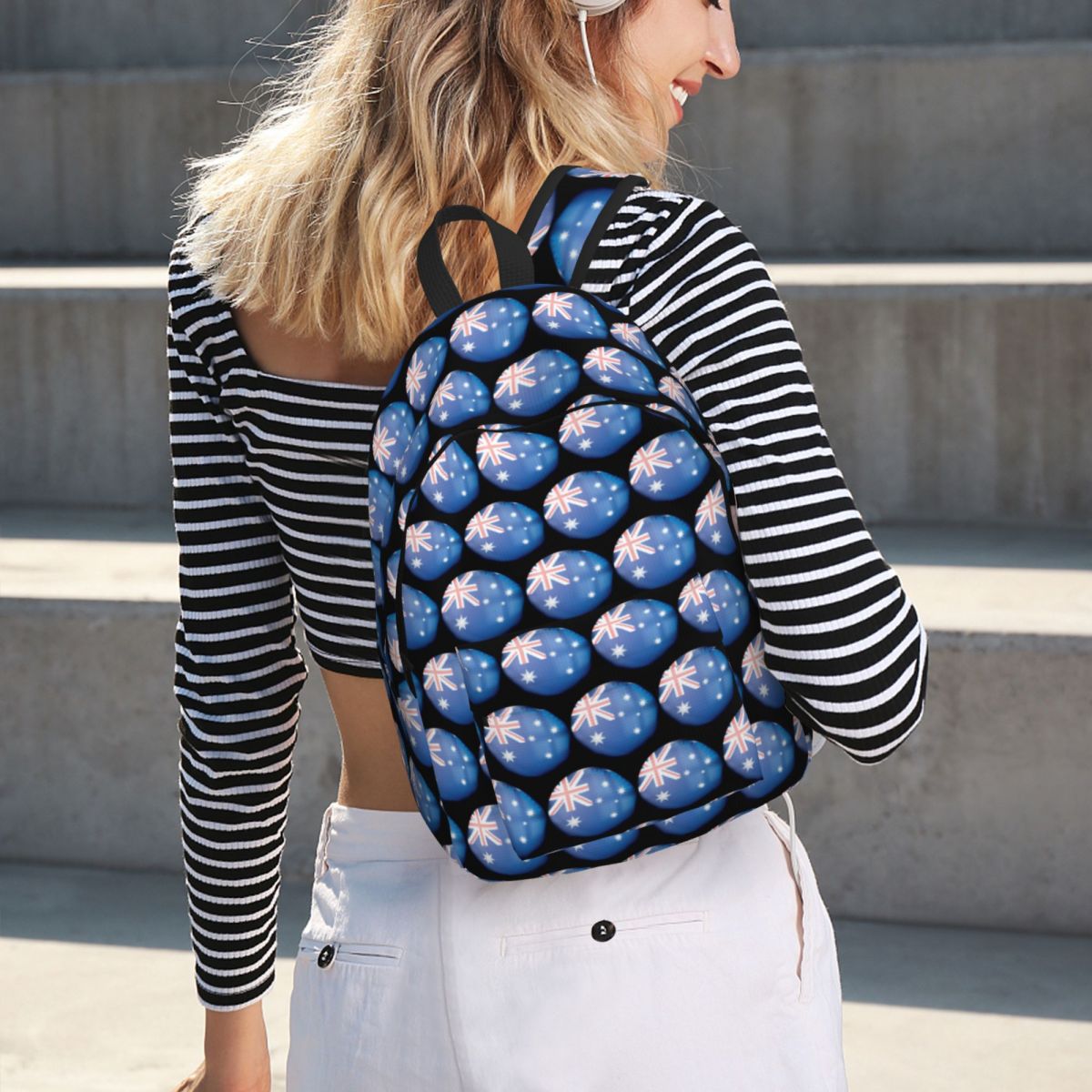 Women Bags In Australia - Rucksack mit Australien-Flagge und Kristallkugel, heißer