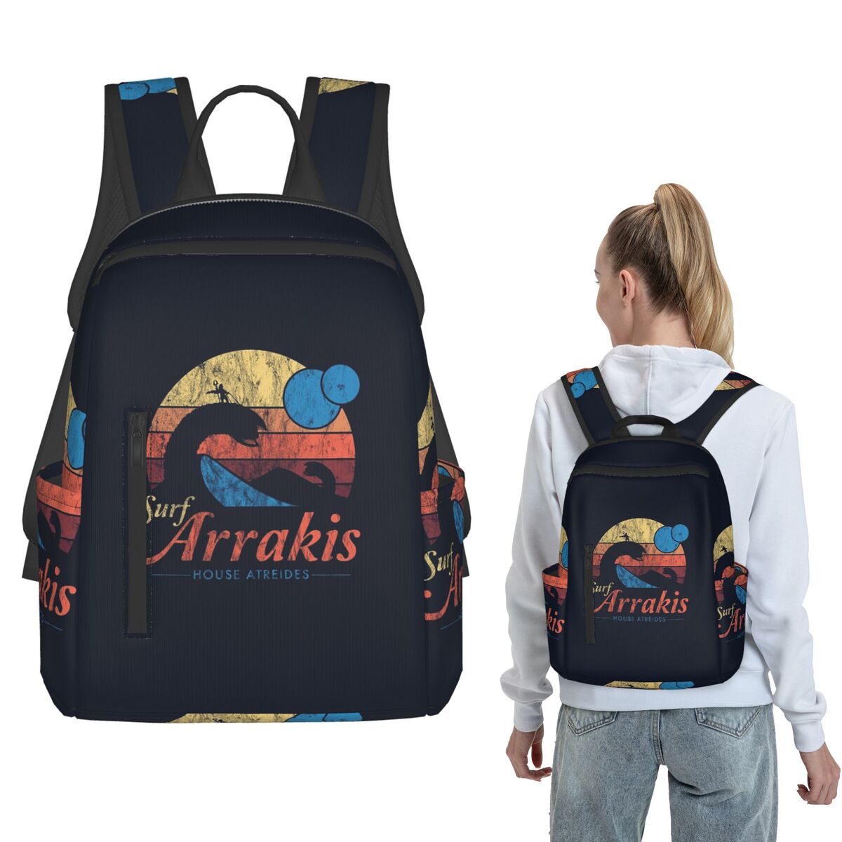 Women Bags Dune - Visit Arrakis Distressed Surf Dune Sci