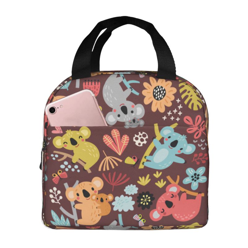 Women Bags In Australia - Benutzerdefinierte Australia Bear Koala Thermoisolierte Lunchtaschen