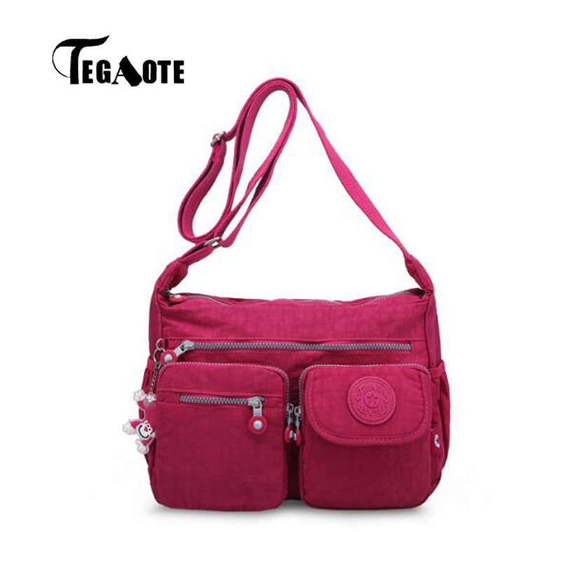 Women Bags Trend 2025 - TEGAOTE Damentaschen Trend 2025, Nylon-Messenger-Umhängetasche für