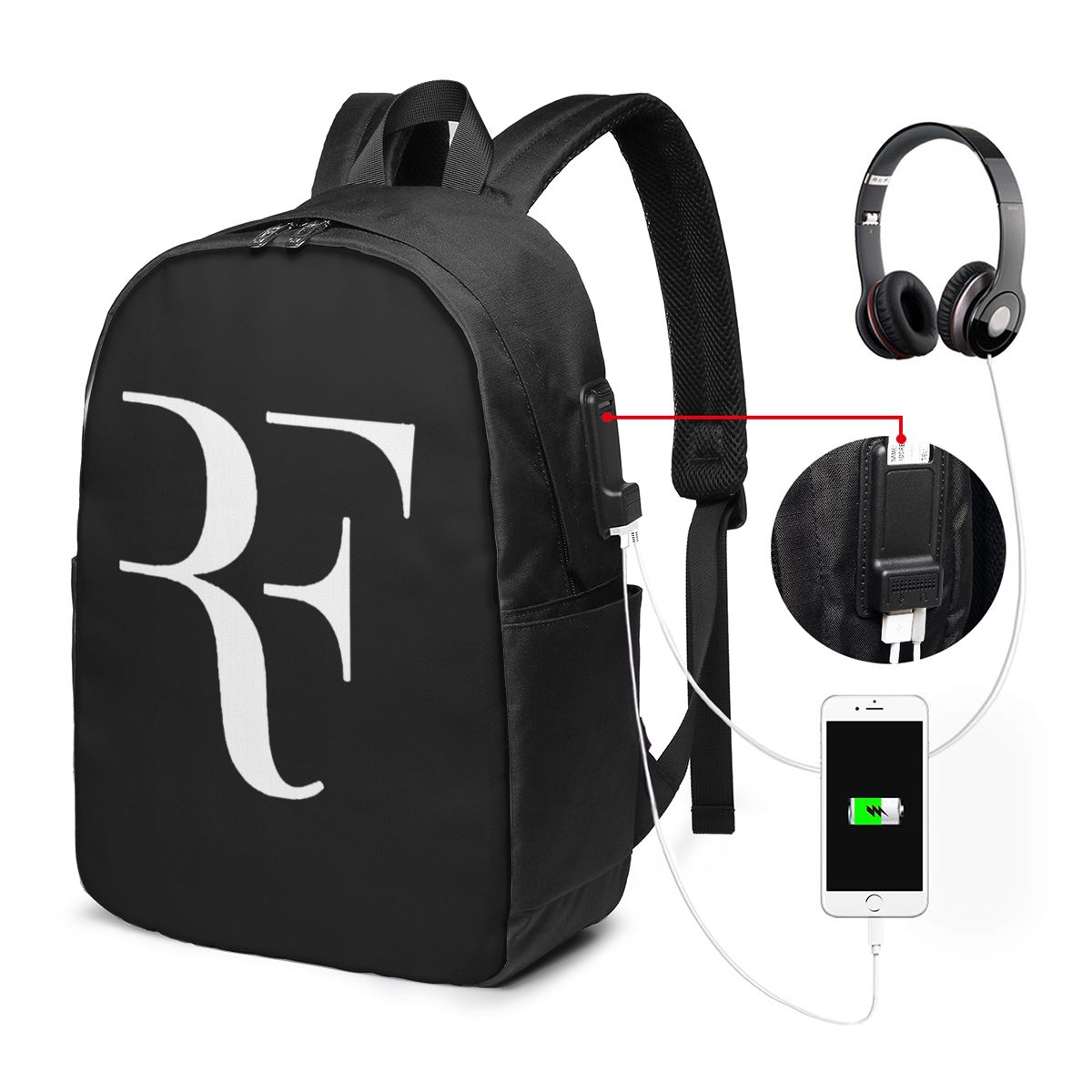 Women Bags For Women - Roger Federer Rucksack, Reisetasche, Notebook-Tasche, Computer,