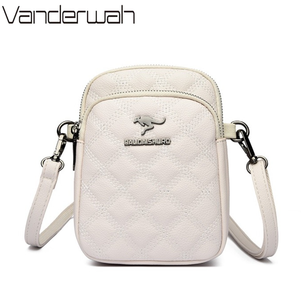 Women'S Kangaroo Bags - High-End-Leder-Schulter-Crossbody-Telefon-Münzen-Geldbörse für Damen, Mutter 2025, luxuriöse