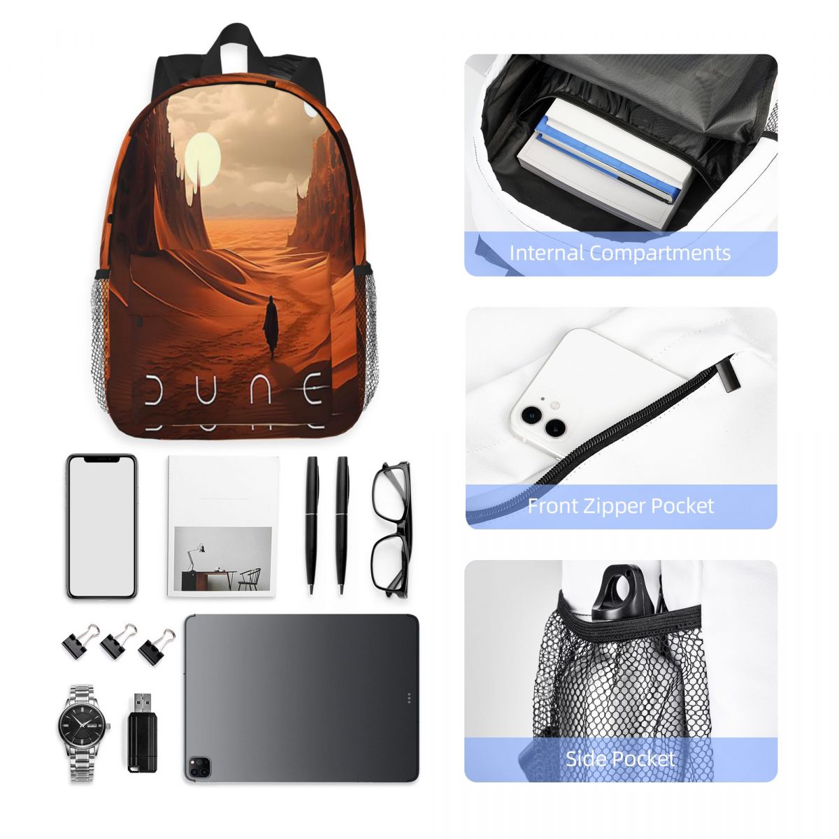Women Bags Dune - Dune 2020 Fan Art Rucksack, heißer