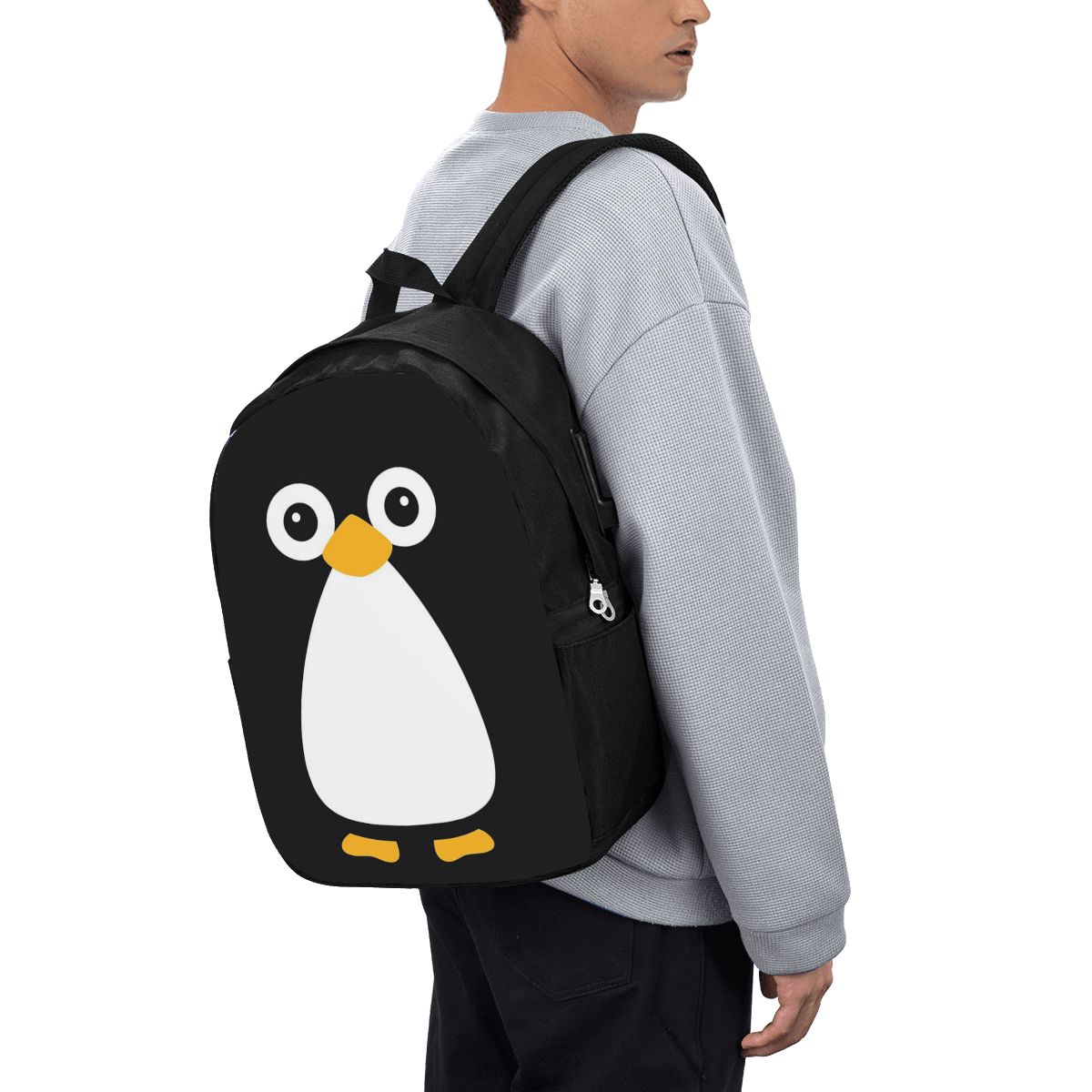 Women Bags For Women - Niedlicher Vektor-Pinguin-Rucksack, Reisetasche für Notebooks, Computer,
