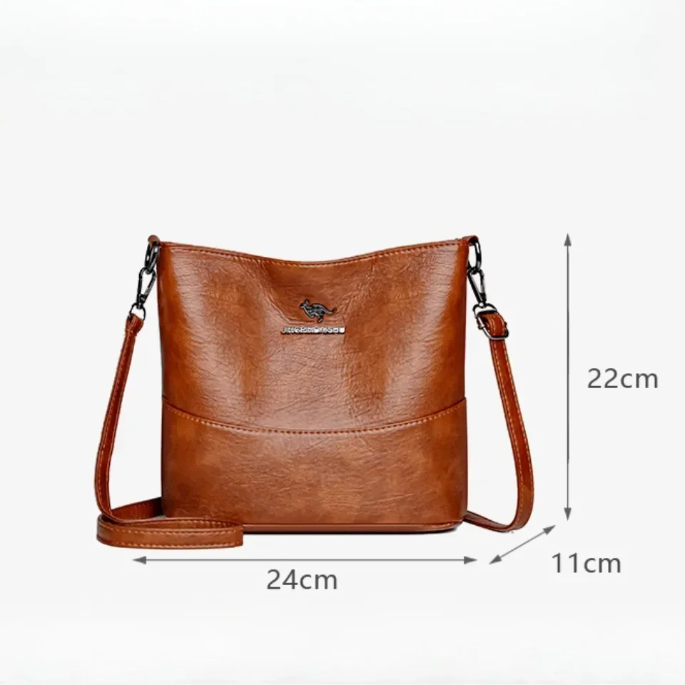 Weiche Pu-Leder Umhängetasche  – Women'S Kangaroo Bags Bewertung und Preis