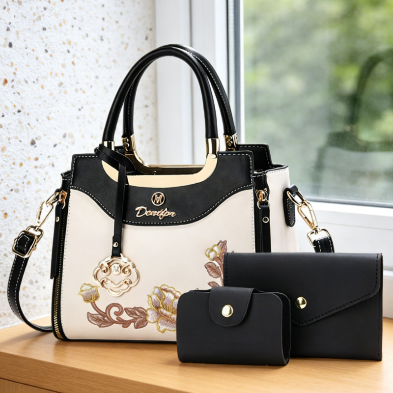 3-teiliges Set hochwertiger be – Women Bags For Work Bewertung und Preis