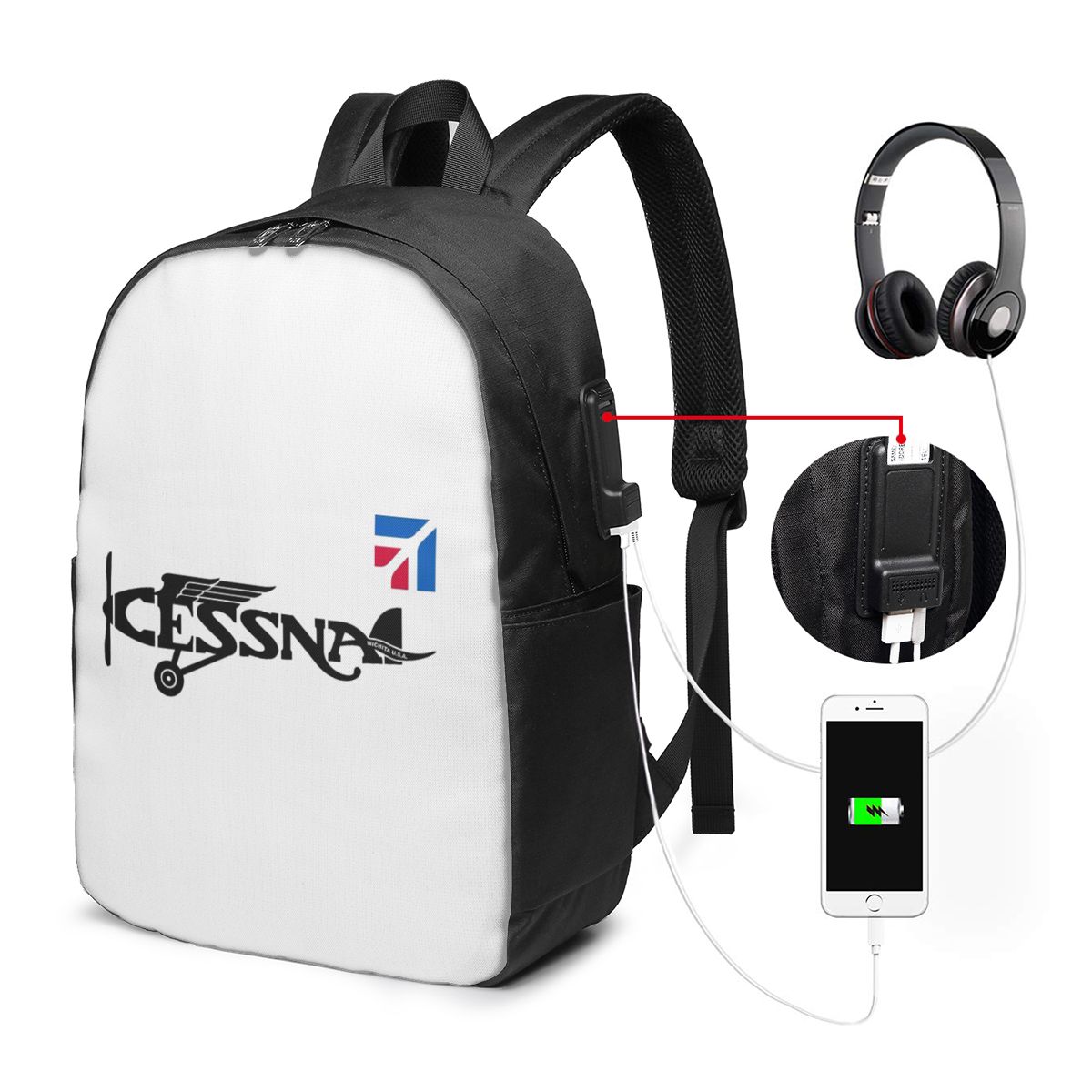 Cessna Logo Rucksack, Reisetas – Women Bags For Women Bewertung und Preis