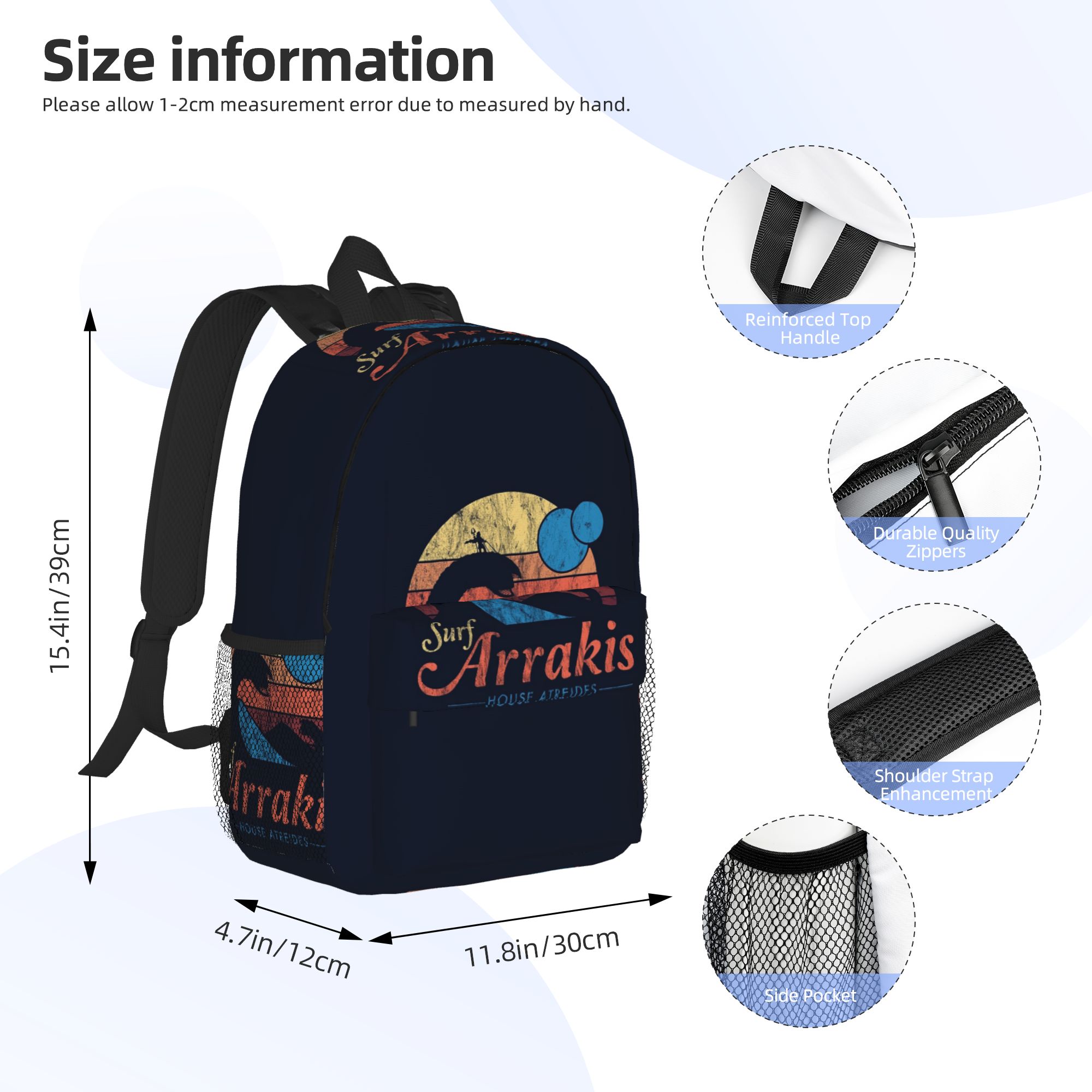 Visit Arrakis Distressed Surf  – Women Bags Dune Bewertung und Preis