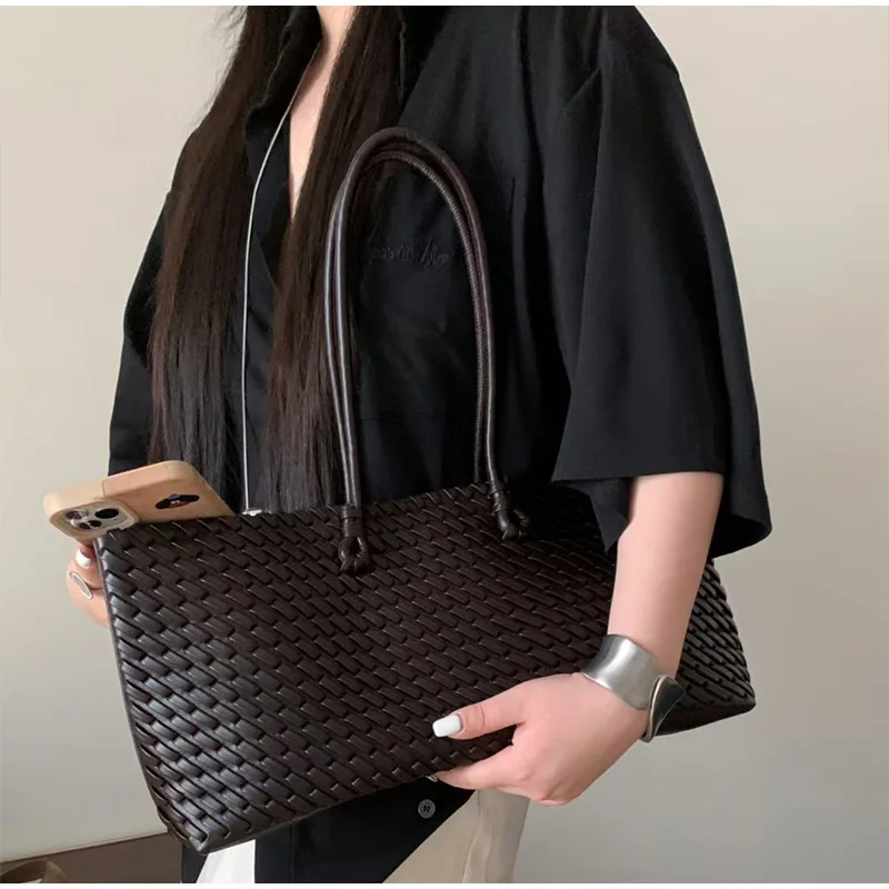 Designer Luxus PU Gewebte Trag – Women Bags For Work Bewertung und Preis