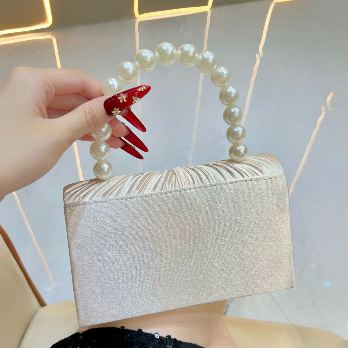 Damen Luxus Süße Plissee Abend – Women'S Evening Bags Bewertung und Preis
