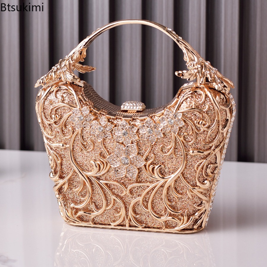 Ausgehöhlte Metall-Abendtasche – Women'S Evening Bags Bewertung und Preis