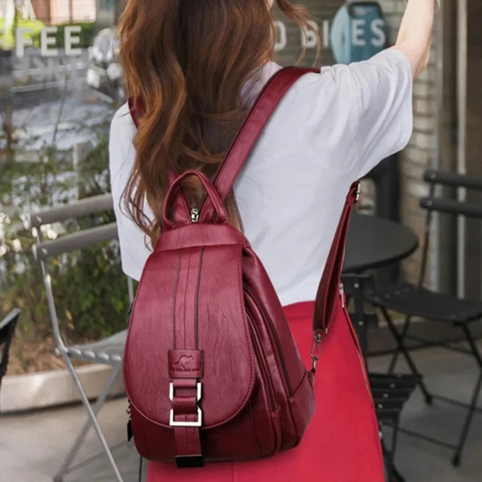 Multifunktionale Frauen Leder  – Women'S Kangaroo Bags Bewertung und Preis