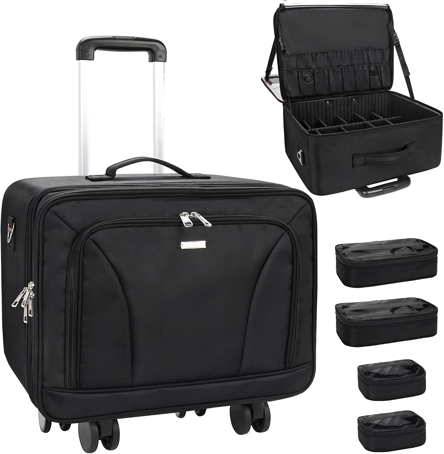 Extragroßer Rollender Make-up- – Women Bags For Women Bewertung und Preis