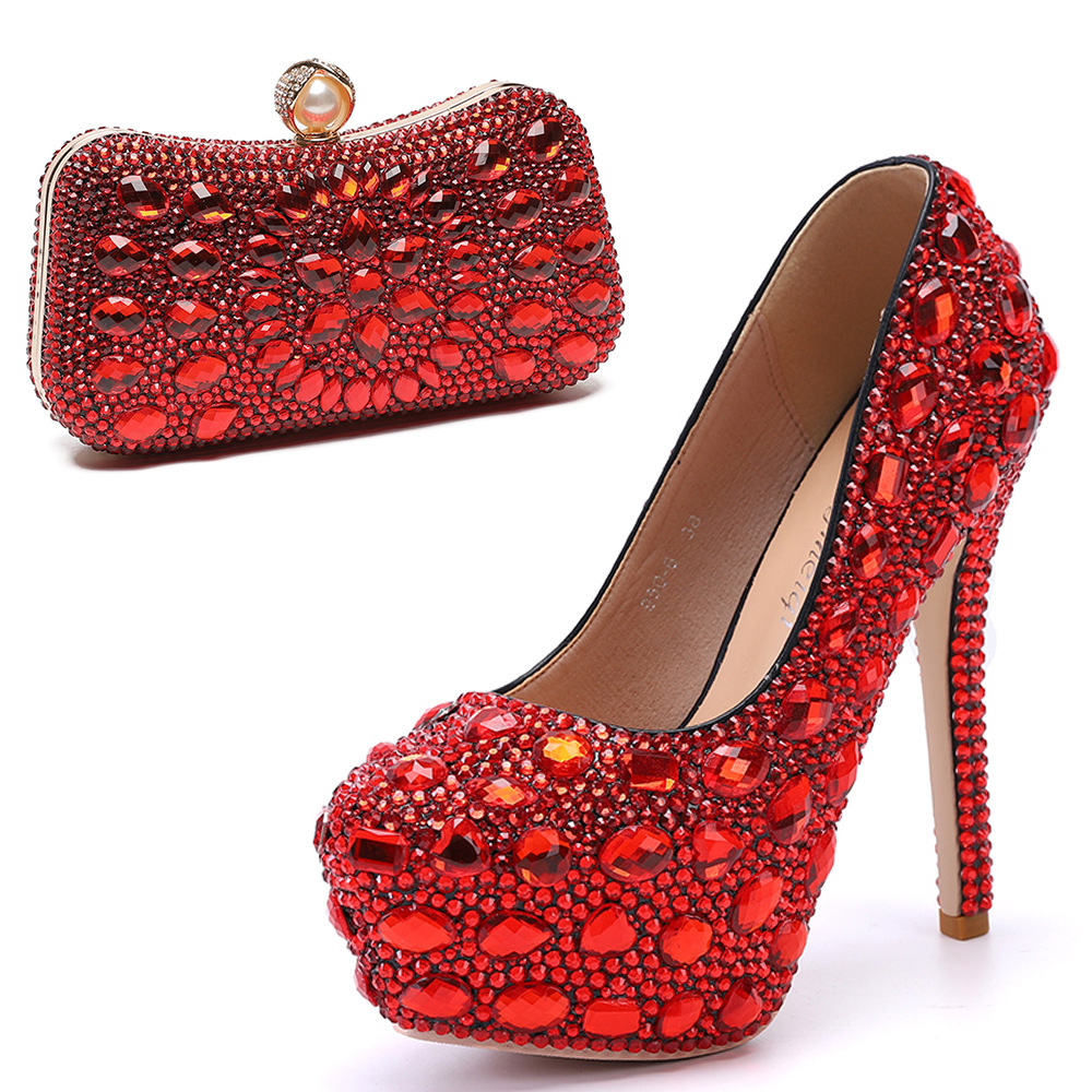 Funkelnde Türkis-Strass-Platea – Women'S Evening Bags Bewertung und Preis