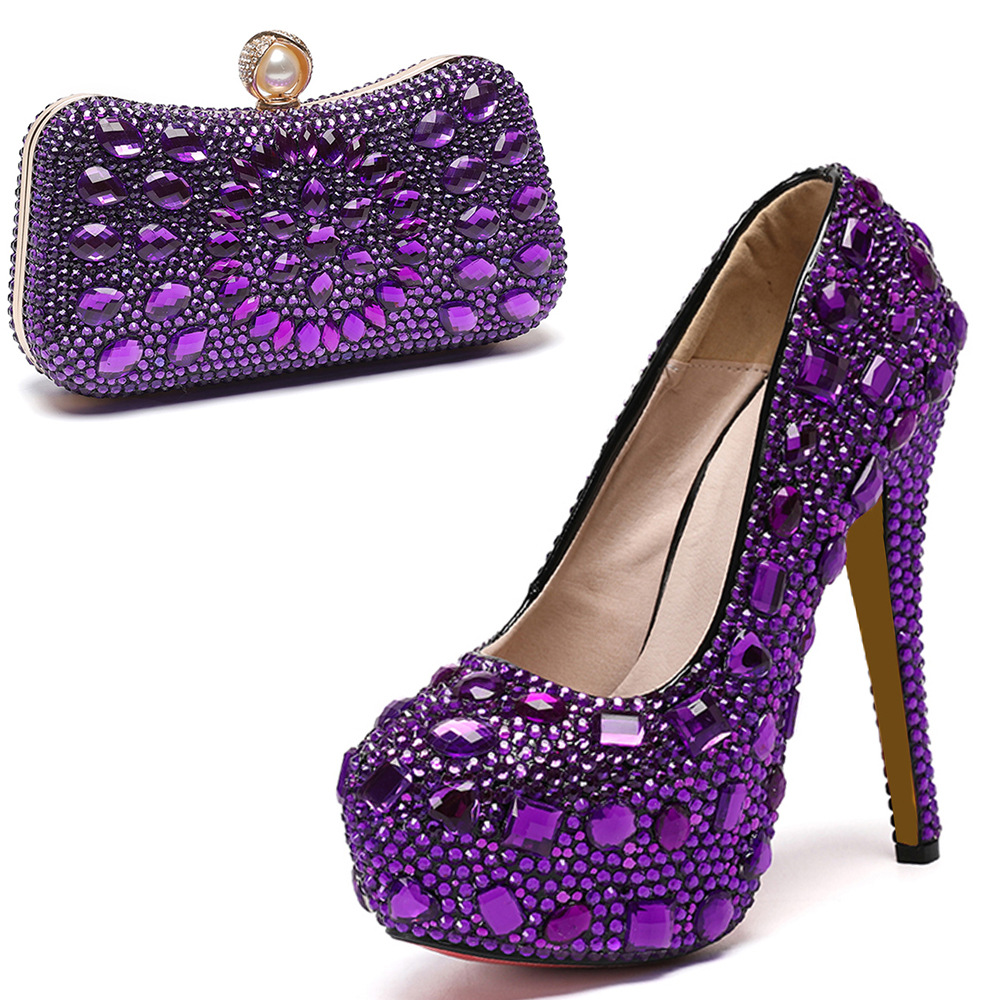 Funkelnde Türkis-Strass-Platea – Women'S Evening Bags Bewertung und Preis
