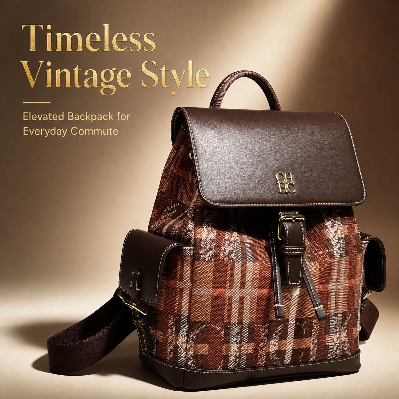 CHHC Modischer Farbblock-Rucks – Women Bags For Women Bewertung und Preis