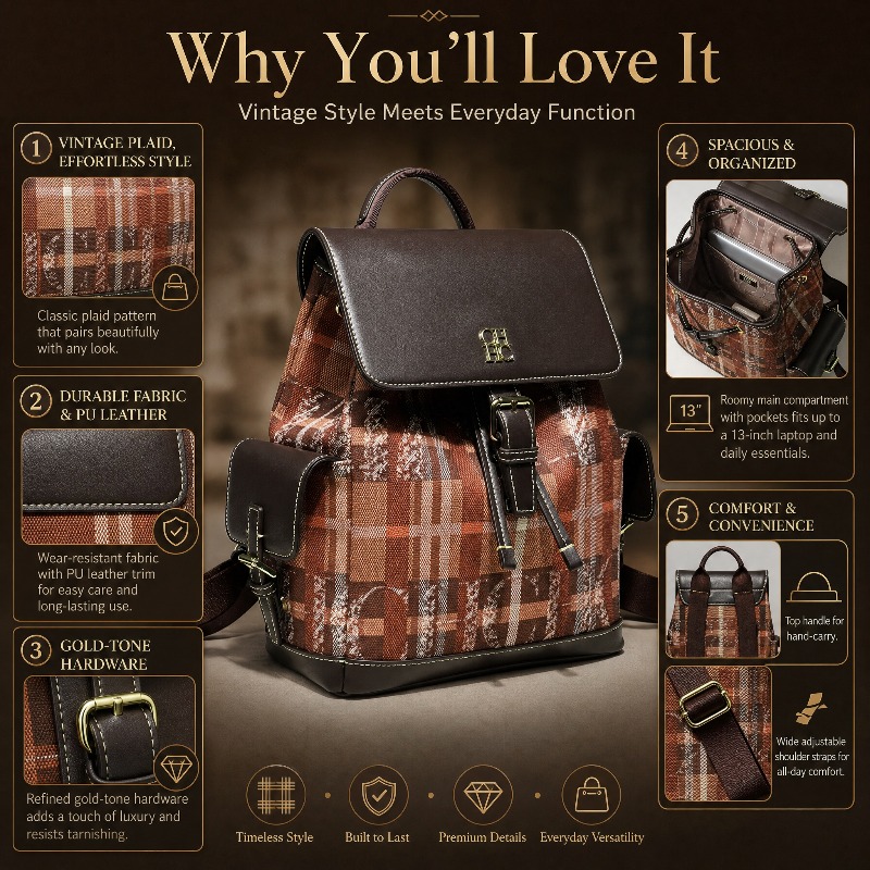 CHHC Modischer Farbblock-Rucks – Women Bags For Women Bewertung und Preis
