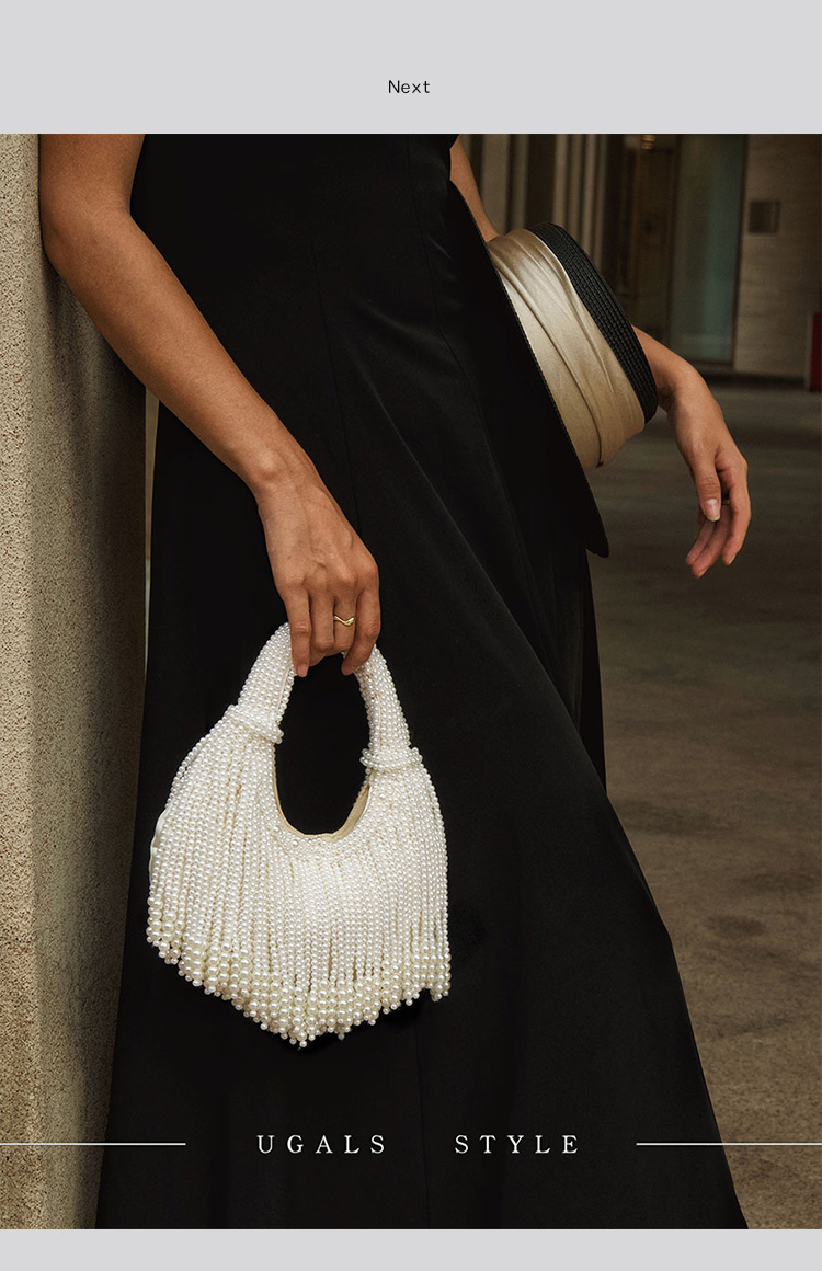 Designer-Clutch mit Perlengrif – Women'S Evening Bags Bewertung und Preis